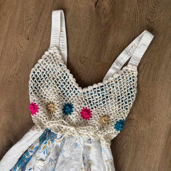 Handmade crochet midi dress 🤍 - Picture 1 of 2